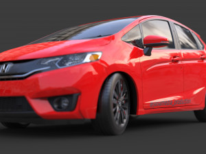 honda fit 3D Model