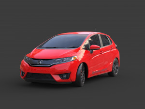 honda fit 3D 모델