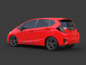 honda fit 3D 모델