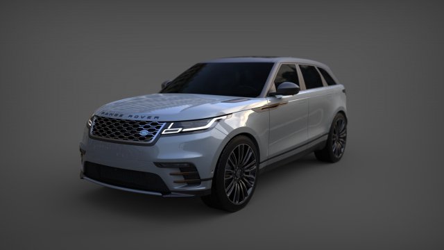 langrover velar 2018 highquality Modelo 3D .c4d .max .obj .3ds .fbx .stl .blend 