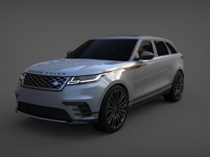 langrover velar 2018 highquality 3D Model