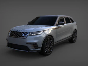 langrover velar 2018 highquality 3D 模型