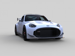 toyota s-fr racing 2016 3D Model