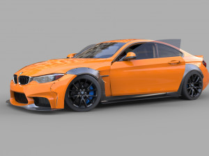 racing car highquality 3D Model