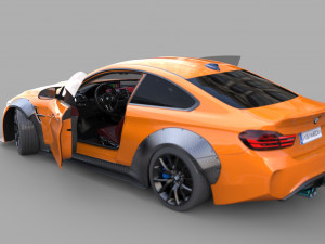 racing car highquality 3D मॉडल