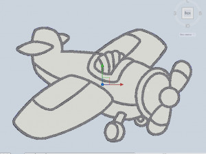 stl file aircraft cookie cutter for printing on 3d printer 3d print model 3D Print Model