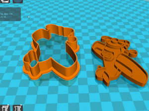 stl file aircraft cookie cutter for printing on 3d printer 3d print model 3D Print Model