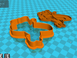 stl file aircraft cookie cutter for printing on 3d printer 3d print model 3D Print Model