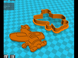 stl file aircraft cookie cutter for printing on 3d printer 3d print model 3D Print Model
