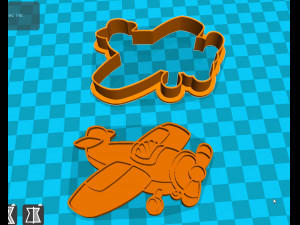 stl file aircraft cookie cutter for printing on 3d printer 3d print model 3D Print Model
