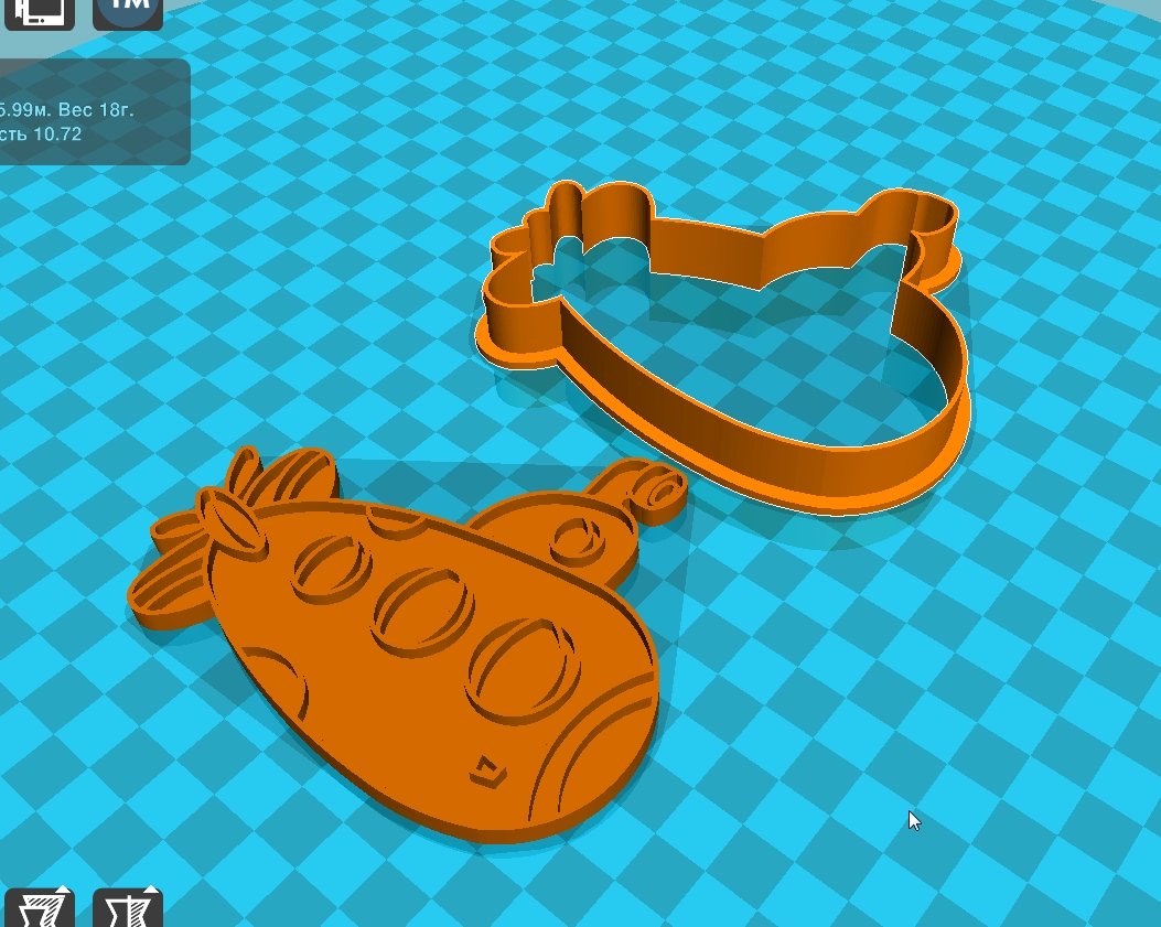 Stl File Aircraft Cookie Cutter For Printing On 3d Printer 3d Print Model 3d Model In Coins And Badges 3dexport