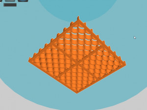 stl file fondant fish scales cutter icing embossing molds 3d print model 3D Print Model