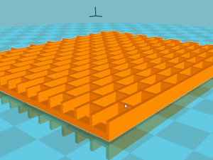 stl file fondant brick wall cutter icing embossing molds 3d print model 3D Принт Модель