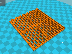 stl file fondant brick wall cutter icing embossing molds 3d print model 3D Принт Модель