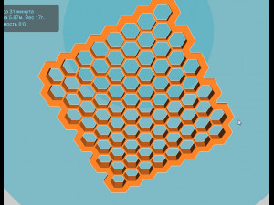 stl file fondant honeycombs embosser cutter icing molds 3d print model 3D Print Model