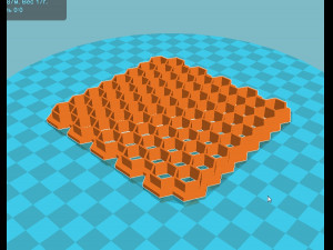stl file fondant honeycombs embosser cutter icing molds 3d print model 3D Print Model