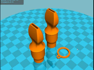 bocchino per narghil&egrave; con file digitale per la stampa su una stampante 3d Modello di stampa 3D