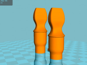 digital file hookah mouthpiece for printing on a 3d printer 3D Print Model