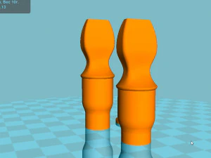 digital file hookah mouthpiece for printing on a 3d printer 3D Print Model