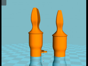 digital file hookah mouthpiece for printing on a 3d printer 3D Print Model