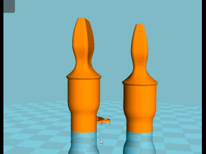 digital file hookah mouthpiece for printing on a 3d printer 3D Print Model