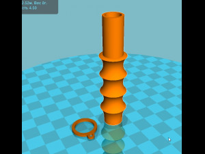 stl digital file hookah mouthpiece for printing on a 3d printer 3D Принт Модель