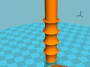 stl digital file hookah mouthpiece for printing on a 3d printer 3D Print Model