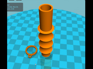 stl digital file hookah mouthpiece for printing on a 3d printer 3D Принт Модель