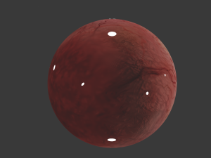 realistic eye 3D Model