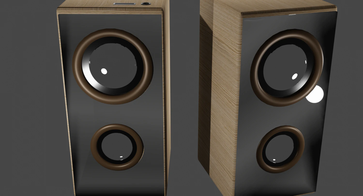 वक्ताओं 3D मॉडल .c4d .max .obj .3ds .fbx .stl .blend 