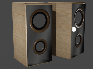 speakers 3D Model