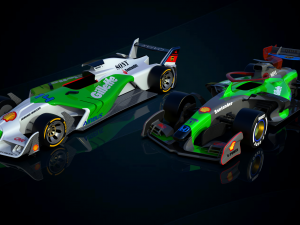 formula cooly car Model Cetak 3D
