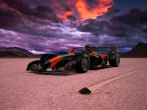 formula cooly car Model Cetak 3D