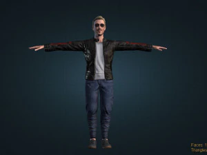high quality male charachter CG Textures