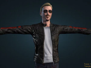 high quality male charachter CG Textures