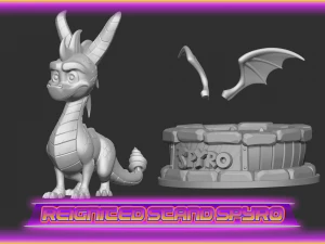 reignited triology based spyro 3D Print Model