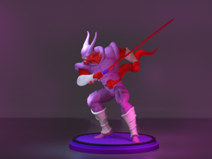 dragon ball z - janemba Model Cetak 3D