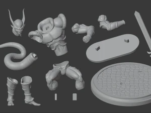 dragon ball z - janemba 3D Print Model