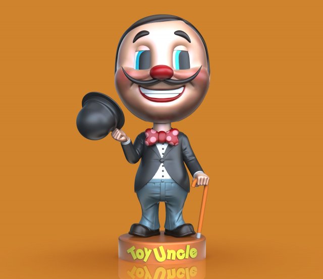mrcharlie - toy uncle - resident evil 3 3D 프린트 모델 .c4d .max .obj .3ds .fbx .stl .blend 