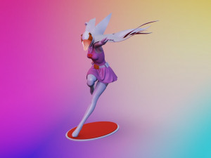 g-force - gatchaman - swam princess 3D 프린트 모델