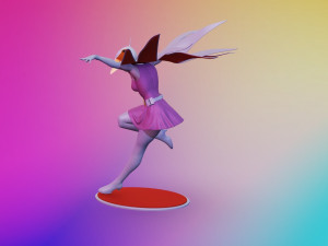 g-force - gatchaman - swam princess Model Cetak 3D