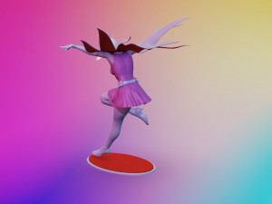 g-force - gatchaman - swam princess Model Cetak 3D