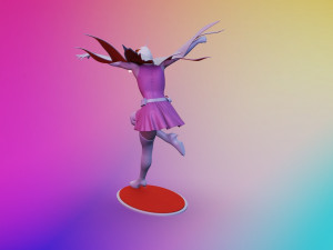 g-force - gatchaman - swam princess Model Cetak 3D