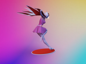 g-force - gatchaman - swam princess Model Cetak 3D