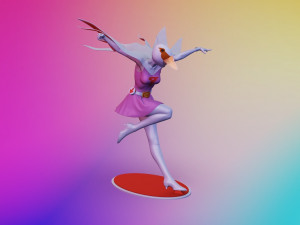 g-force - gatchaman - swam princess Model Cetak 3D