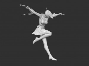 g-force - gatchaman - swam princess Model Cetak 3D