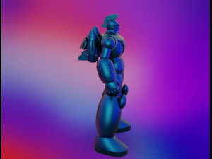 tetsujin 28-go Modelo de impresión 3D