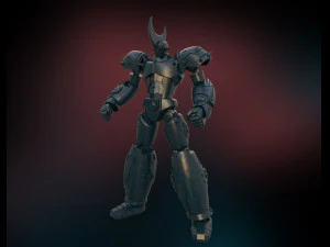 yeni robot kralı 3D Baskı Modeli