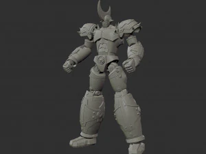 yeni robot kralı 3D Baskı Modeli