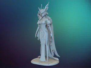 genshin impact signora 3D Print Model